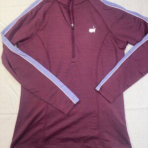Women's Masters Tech Active Quarter-Zip Pullover Performance Lavender Purple S
